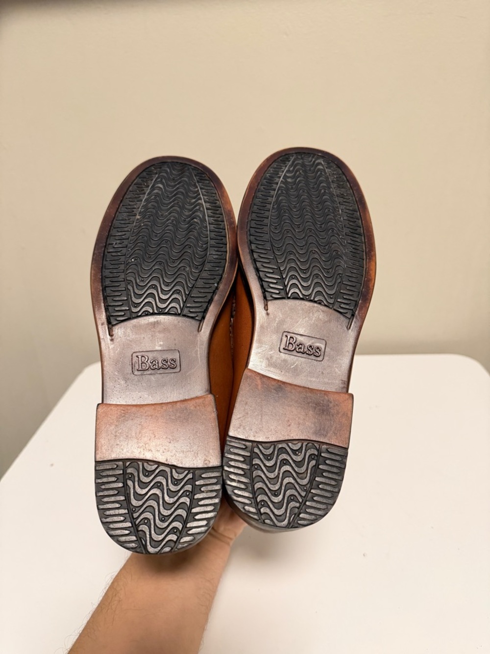 Bass Weejuns Katherine II Brown Leather Penny Loafers US 9 W Preppy Collegiate - Picture 7 of 11